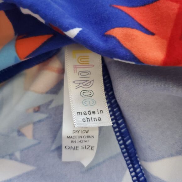 NEW LuLaRoe Blue Star Leggings - Picture 7 of 9